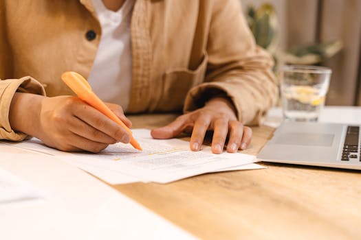 students reviewing notes