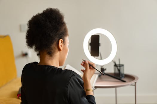 image of a student studying with a planner